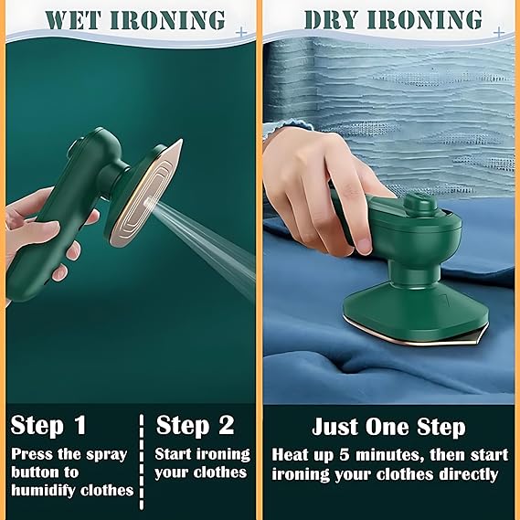 Portable Iron Travel Steamer Mini