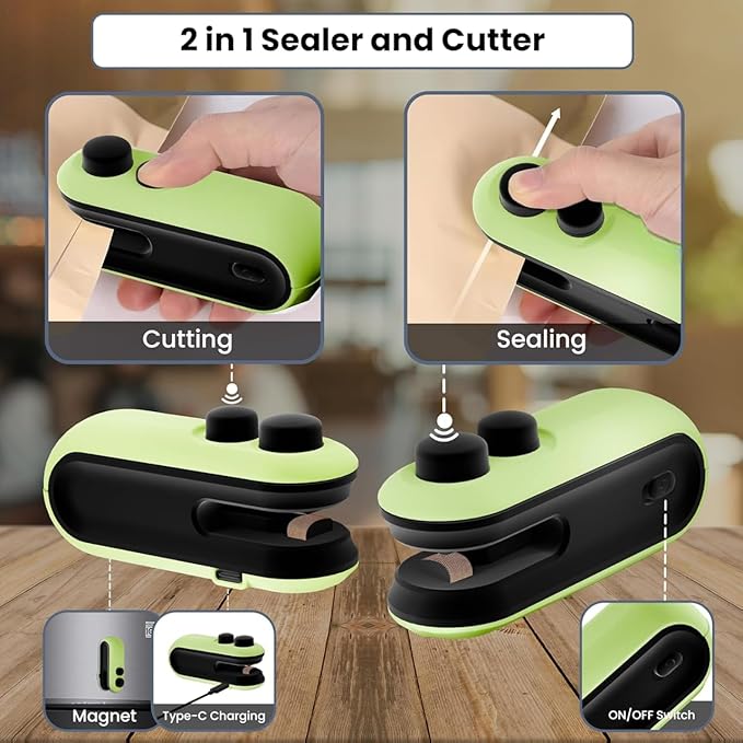 Portable mini sealing machine battery operated
