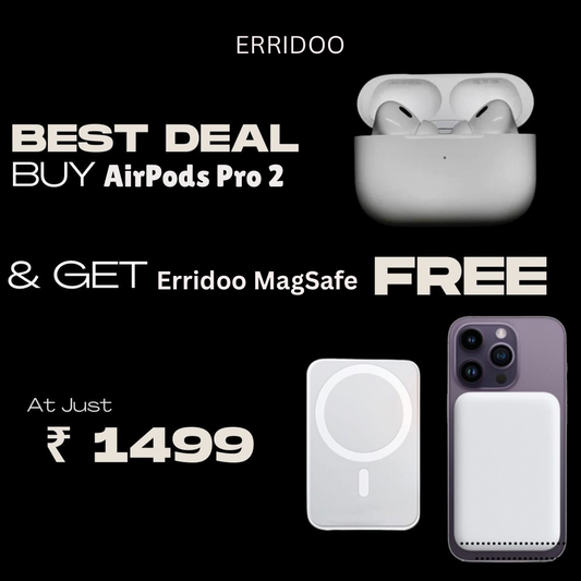 Air Pro 2nd Generation ANC (Type - C) | Free 5000mah Magsafe Powerbank | 100% Warranty Covered