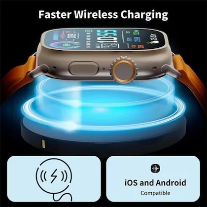 Ultra 7 in 1 Smart Watch Fitness Touch Screen Waterproof Bt Call Sport Ultra 7in1 Strap Smartwatch